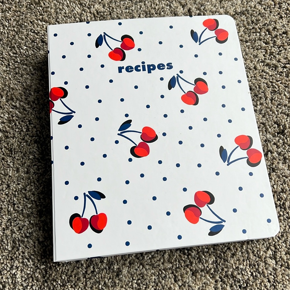 Kate Spade Recipe Book